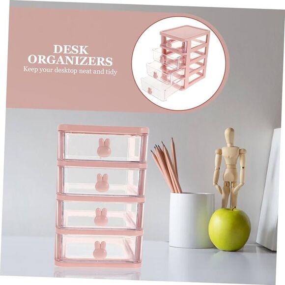 Mini Multi-Level Storage Box w/ Bunny Ears - Picture 10 of 12